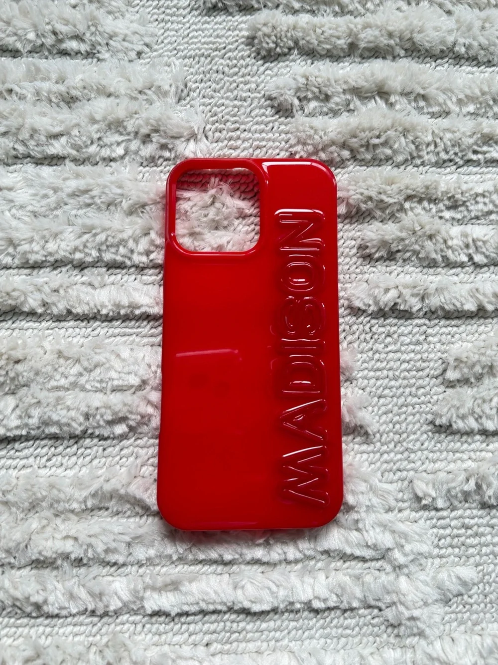 BaubleBar Madison Red Phone Case